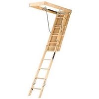 Attic Stairway, 22 1/2" x 54" Wood