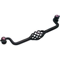 Birdcage Swing Pull, Rubbed Bronze