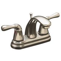 bathroom sink faucet with pop up, chrome