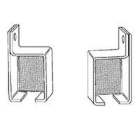 fixed end bracket, left