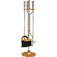 0307405-5PC 31IN POLISHD BRASS FIRESET