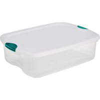 storage box with latch, 35 qt