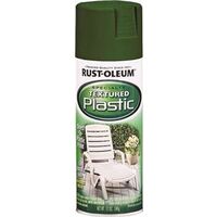 Textured Plastic Spray Paint, 12 oz Green