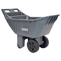 Easy Roller Lawn Cart, 4 Cu'