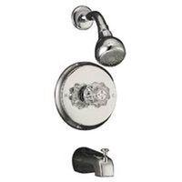 tub & shower faucet, chrome