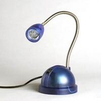 Halogen Table Lamp, Blue