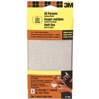 finish sander sheets, 3 2/3in. x 7 1/2in.  medium 