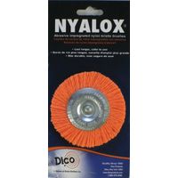 0339556 - 3"ORG MED NYALOX MOUNTED WHEEL