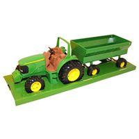 8IN JD TRACTOR W/WAGON