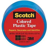 Scotch Colored Plastic Tape, Blue