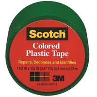 0375394 - 1-1/2X125IN GRN PLASTIC TAPE
