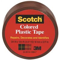 0375436 - 1-1/2X125IN BRWN PLASTIC TAPE