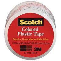 Plastic Tape, Transparent 1 1/2in. x 125in.