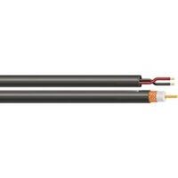 video camera cable, 18/2 gauge x 500 black