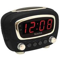 LED Alarm Clock, 0.9in. Red