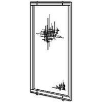 Titan Vinyl Replacement Screen Door, 36in. White