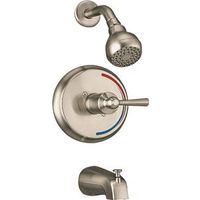 tub & shower pressure balanced, brushed nickel