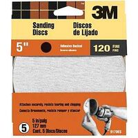 Press On Sanding Disc, 5" Fine