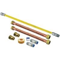 gas water heater connector kit, 15in.