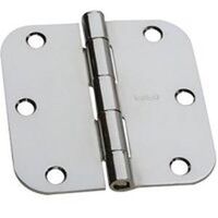 Residential Door Hinge, 3 1/2in. Chrome