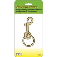 brass bolt snap with split ring