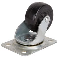 0448480 - 2-1/2" RUBBER PLATE CASTER