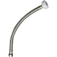 Toilet Supply Line, 1/2in. x 7/8in. x 9in. Stainless Steel