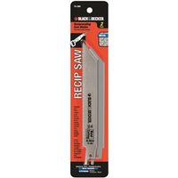 reciprocal saw blade, 6in.