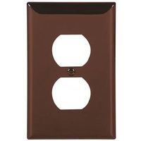 0466359 - 1G RECEPTACLE PLATE - BROWN