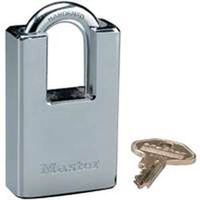 shrouded padlock, 1 3/4in. chrome
