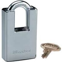 Shrouded Padlock, 1 3/4in. Chrome