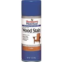Exterior Wood Stain Spray, 12 oz Cedar