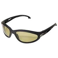 Black Frame Safety Glasses with Yellow Lens