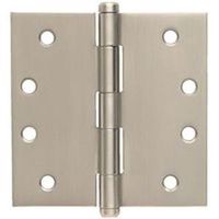 square hinge, 4in. x 4in. nickel
