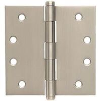 Square Hinge, 4" x 4" Nickel