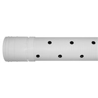 Hancor DW2ER040010 Perforated Regular Single Wall Pipe 10 ft