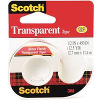 0498758 - 1/2X500IN TRANSPARENT TAPE