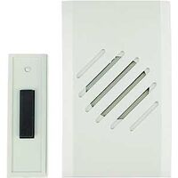Plug In Door Chime, White