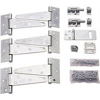 Shed Hardware Kit, Zinc Plated