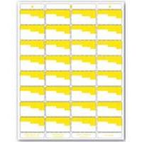 bin labels, 8 1/2in. x 11in.