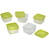 Arrow Plastic 00042 Stor Keeper Freezer Food Storage Container, Pint, 5 pack