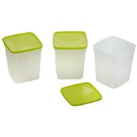 Arrow Plastic 00044 Stor Keeper Freezer Food Storage Container, Quart, 3 Pack