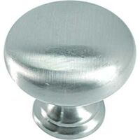Cabinet Knob, 1 3/8in. Nickel