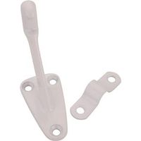 heavy duty hand rail bracket, white