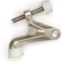 Hinge Pin Door Stop, Satin Nickel