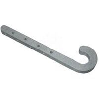 Long Baby J Hooks, 1/2in. x 7in.