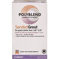 Polyblend Sanded Grout, 7 Lbs