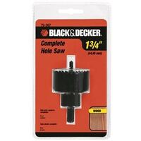 Hole Saw with Mandrel, 1 3/4"