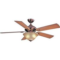 ceiling fan, 52in. bronze