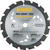 dewalt construction blade, 7 1/4in.